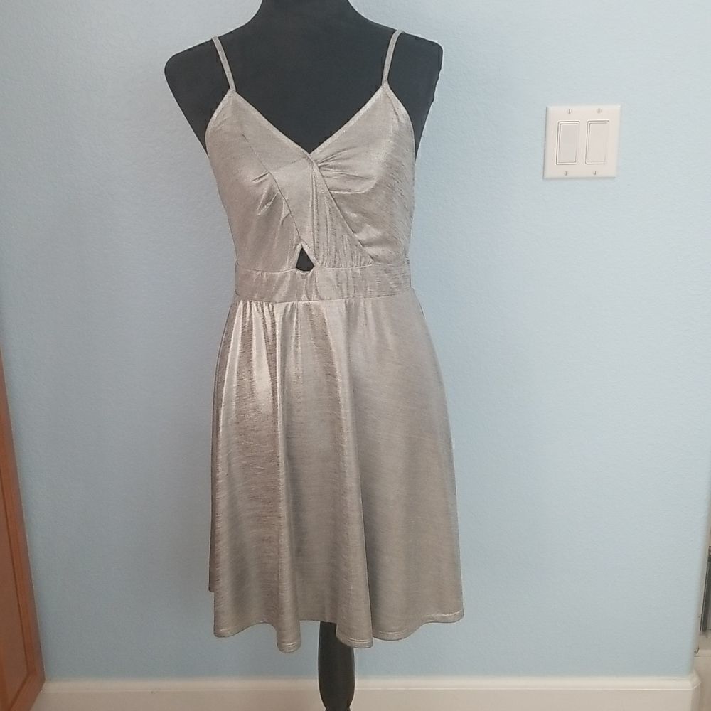 Xhilaration Metallic Dress